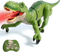 Sunrad Remote Control Dinosaur Toys for Kids Boys 3-5 4-7 8-12 Year - Green