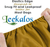 Leekalos Male Dog Diapers - Medium / Green,Yellow,Gray - image 2