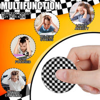 Sotiff 24 baseball fidget spinners, mini acrylic spinners with baseball print - view 28