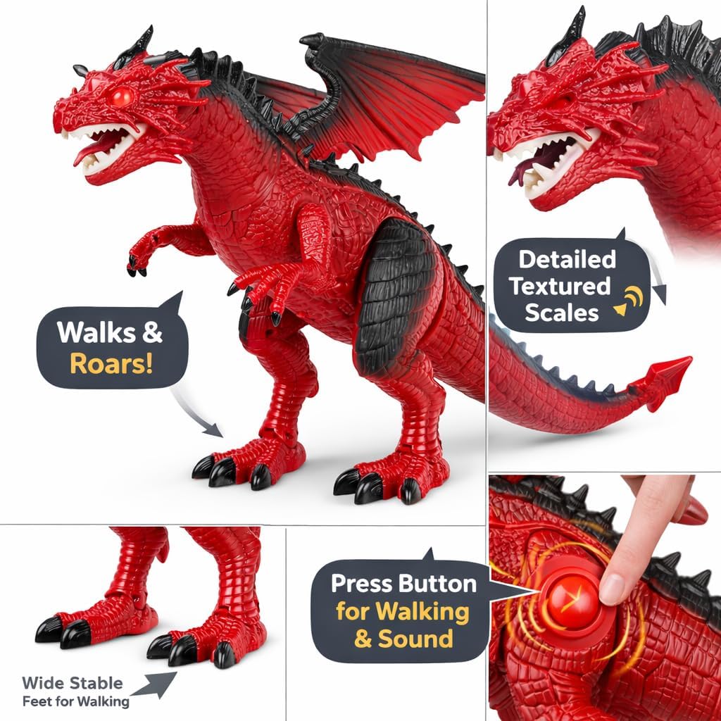 Liberty Imports Walking Dragon Toy - Walking Dragon - image 3