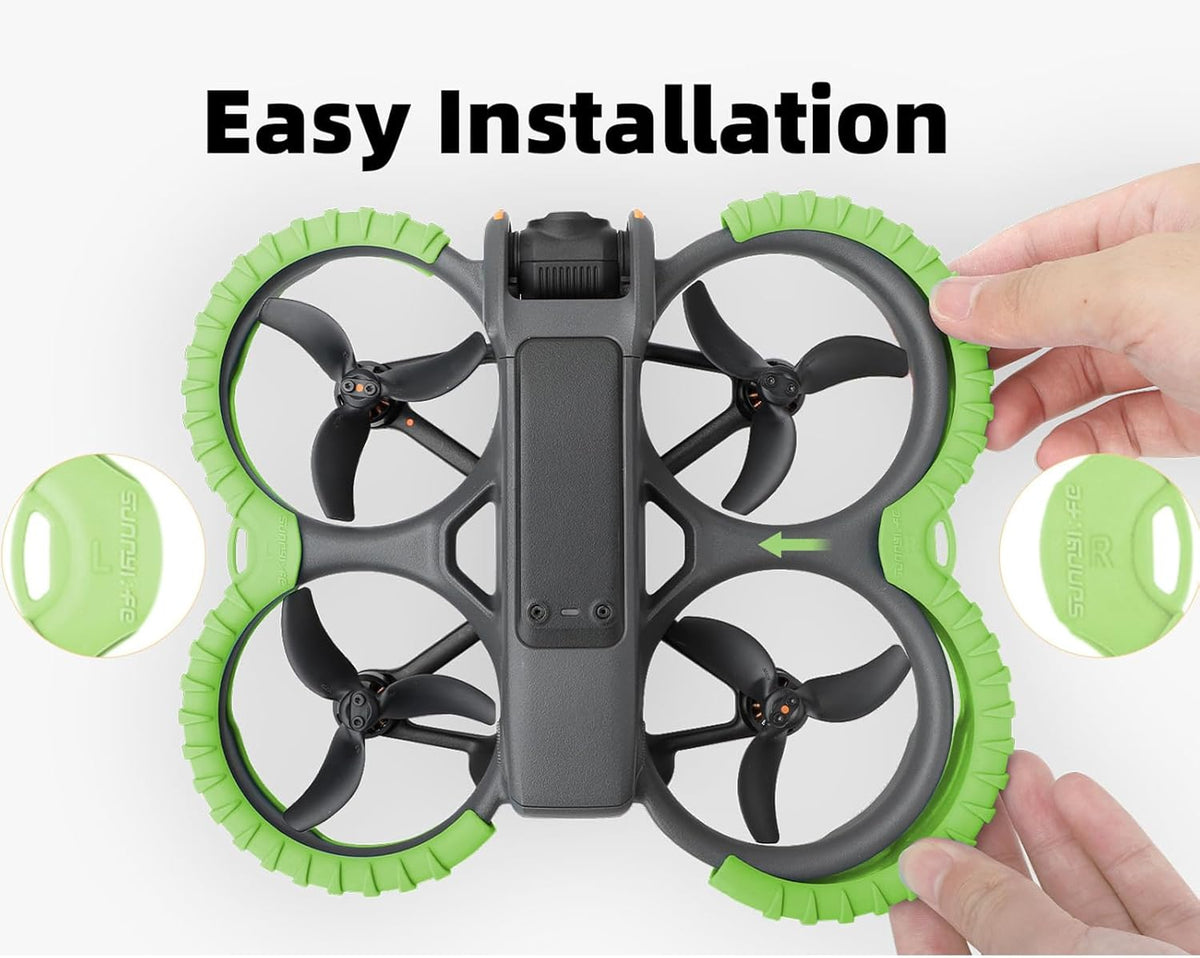 FSIDIWT silicone propeller guard bumper ring for DJI Avata 2 drone - view 8