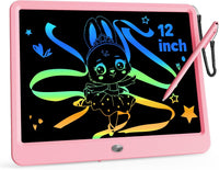 KOKODI 12 Inch LCD Writing Tablet with Anti-Lost Stylus - Pink / 12 inch