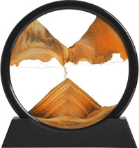 Moving Sand Art Liquid Motion - 7 inch / Orange