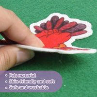 CHEFAN Felt Board for Toddlers, Felt Story Board - Little Red Hen - image 3