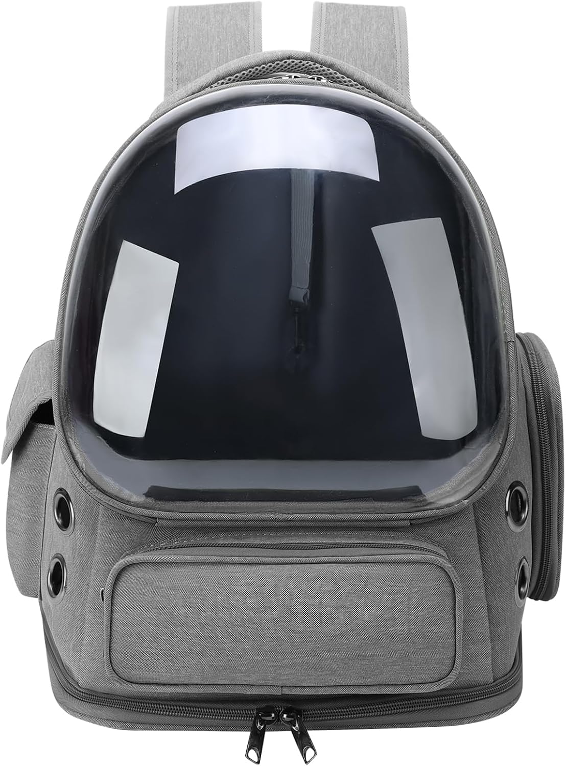 Cat Backpack Carrier for Cats and Small Dogs - Grey / Large