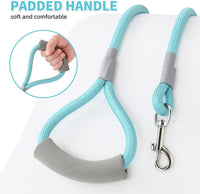 Mile High Life Dog Leash, with Padded Handle - Turquoise / 4 Feet - image 3