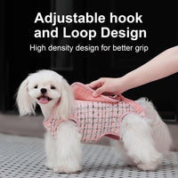 Wakytu Dog Lift Harness Dog Carrier Sling for Small Dogs & Cats - Large(11-16 LBS) / 2.0 Pink - image 2