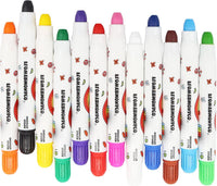 Lebze Washable Jumbo Crayons - 12 Colors - image 2