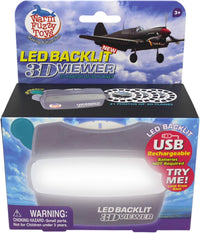 WARM FUZZY LED backlit 3D viewer with natural disasters reels - view 11