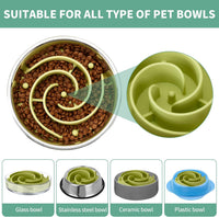 Slow Feeder Dog Bowls Insert - XL / Green - image 2