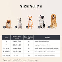 Bedsure ComfyFleece Large Dog Bed for Crate with Washable Cover - 35x22x2.8 / Coffee & Cream - image 2
