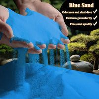 RAINFLOW 15oz Fine Yellow Sand for Crafts - Blue / 15 OZ - image 2