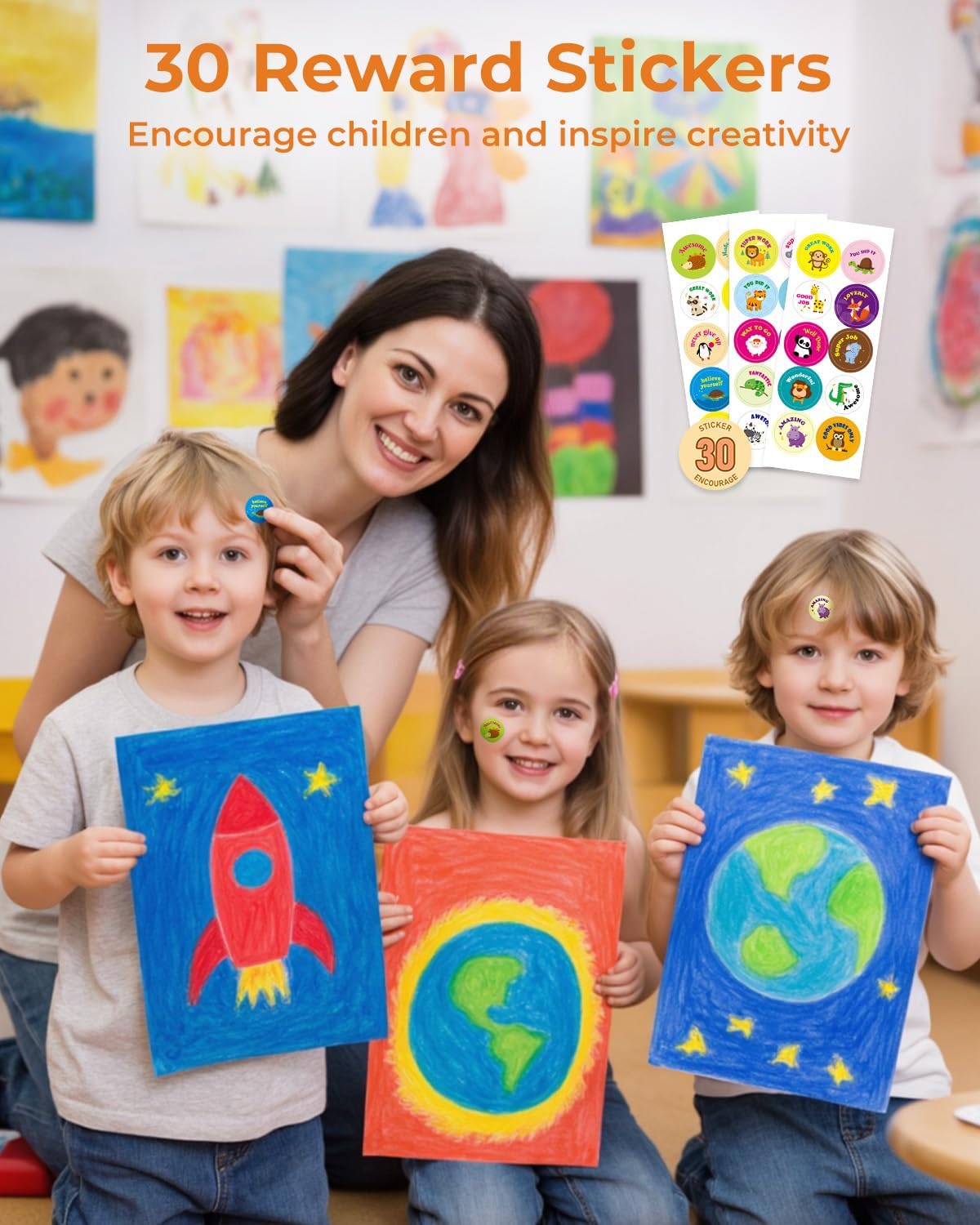 JUPITEARTH 12 Colors Twist Crayons for Toddlers 1-3, Non-Toxic - 18 Colors - image 3