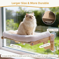 Pecute Foldable Cat Window Perch - White / Large - image 2
