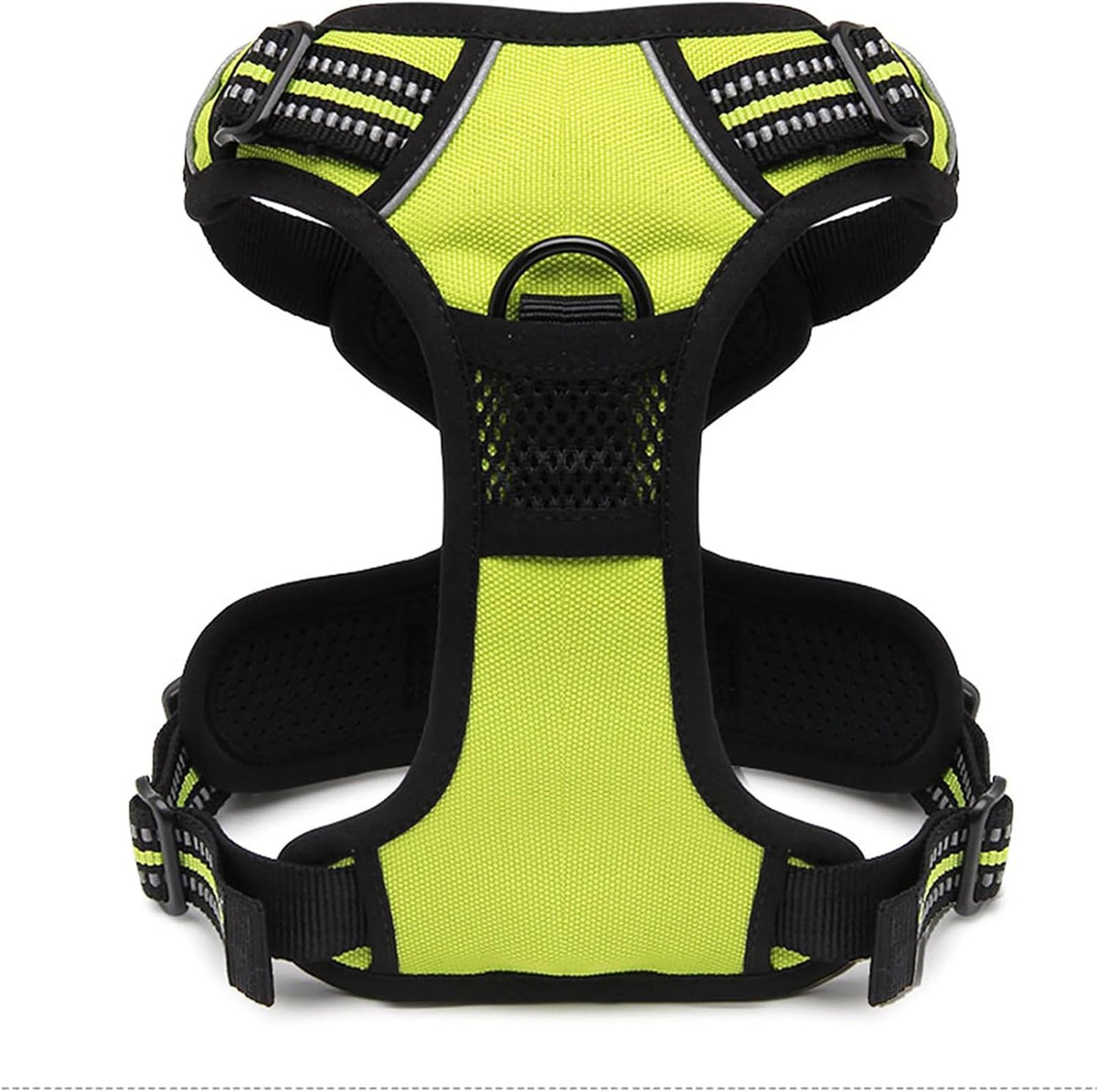 TRUE LOVE Adjustable No-Pull Dog Harness Reflective Pup Vest - XL / Neon Yellow - image 4