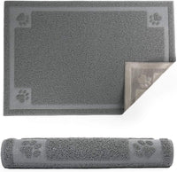 Prime Pets Dog Food Mat Waterproof, 35”x 24”