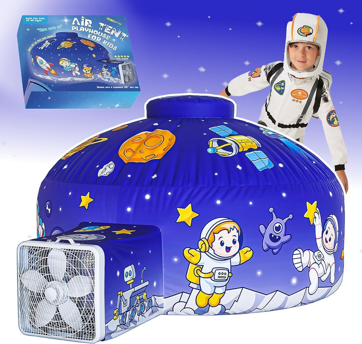 Air Tent for kids Door 77 x 50 in - Astrodome