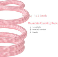 Mile High Life Dog Leash, with Padded Handle - Pink / 4 Feet - image 4