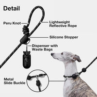 VETRESKA Hands-Free Dog Leash - Bow Black - image 4