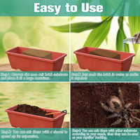 2 Pack Compressed Coconut Fiber Substrate for Reptiles – Daily Care for Reptiles And Amphibians - 1 pack - image 4