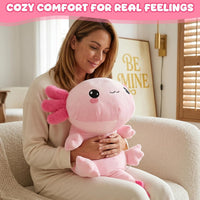 TOYSYM Weighted Stuffed Animals - Axolotl / Large - image 2