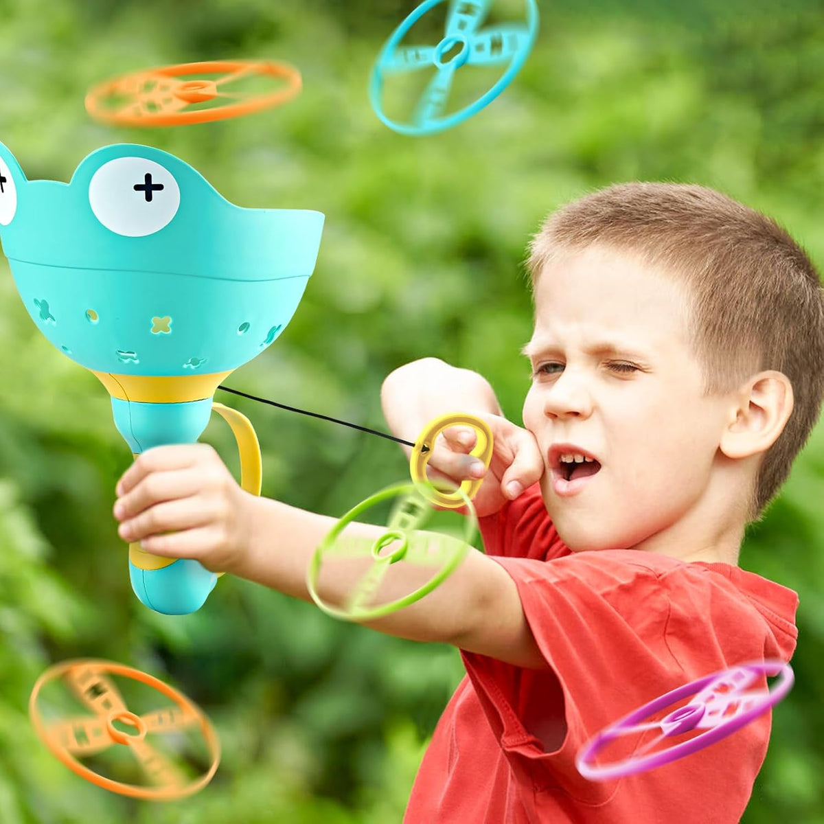 Outside Toys for Kids Ages 4-8 - Yellow+Green+Red - image 3