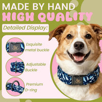 Elegant little tail Fall Dog Collar - Shark / Large (Pack of 1) - image 2