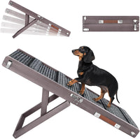 Pawaboo 2026 Upgraded Small Dog Ramp for Couch Foldable - Grey Purple / 80×30cm-for couch