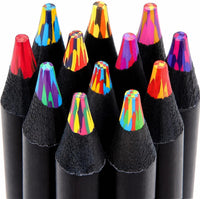 Hapikalor Colored Pencils, 12 Rainbow Pencils - 12
