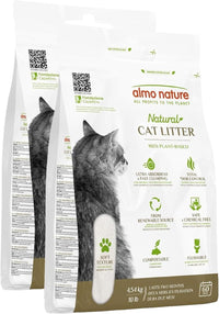 Almo Nature Soft Texture Cat Litter 10 lbs, Plant-Based - 10 lb (Pack of 2)
