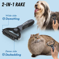 Docrok Pet Grooming Combo - Gray - image 2