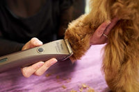 WAHL Professional Animal Bravura Lithium Ion Clipper - Pet, Dog, Cat, and Horse Corded/Cordless Clipper Kit, Gunmetal (41870-0425)