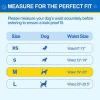Wowflash 100 Count Dog Belly Bands for Male Dogs - Medium - image 3