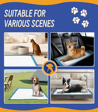 100 Counts XL Puppy Pee Pads 30x36 Inch | Super Absorbent Leak-Proof Dog Training Pads with Odor Control | Quick-Dry Potty Pads for Dogs & Cats