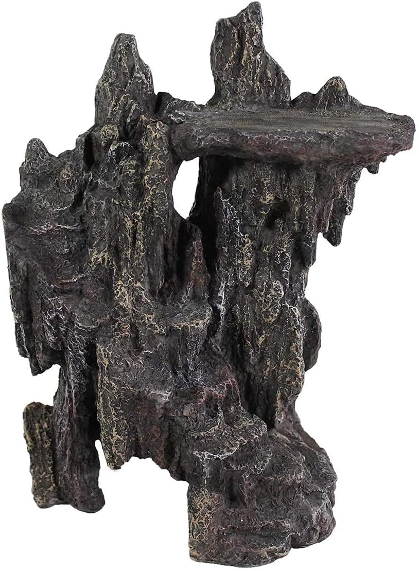 PENN-PLAX Reptology Shale Scape Step Ledge & Cave Hideout - Large 2