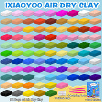 Ixiaoyoo Air Dry Clay, 30 Colors Foam Modeling Clay for School Projects – Fun for Kids & Family - 92 Colors - image 2