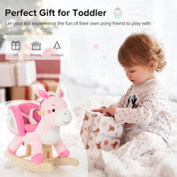labebe, Baby Rocking Horse, Ride Unicorn - Pink Unicorn - image 3