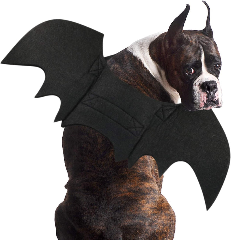 Dog Bat Wings Costume L, Dog Bat Costume for Halloween Cosplay Party – Essentials for Dogs - X-Large (Pack of 1)