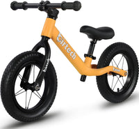 Birtech 12 inch balance bike with air rubber tires, U-shaped footrest and aluminum handlebar - view 3