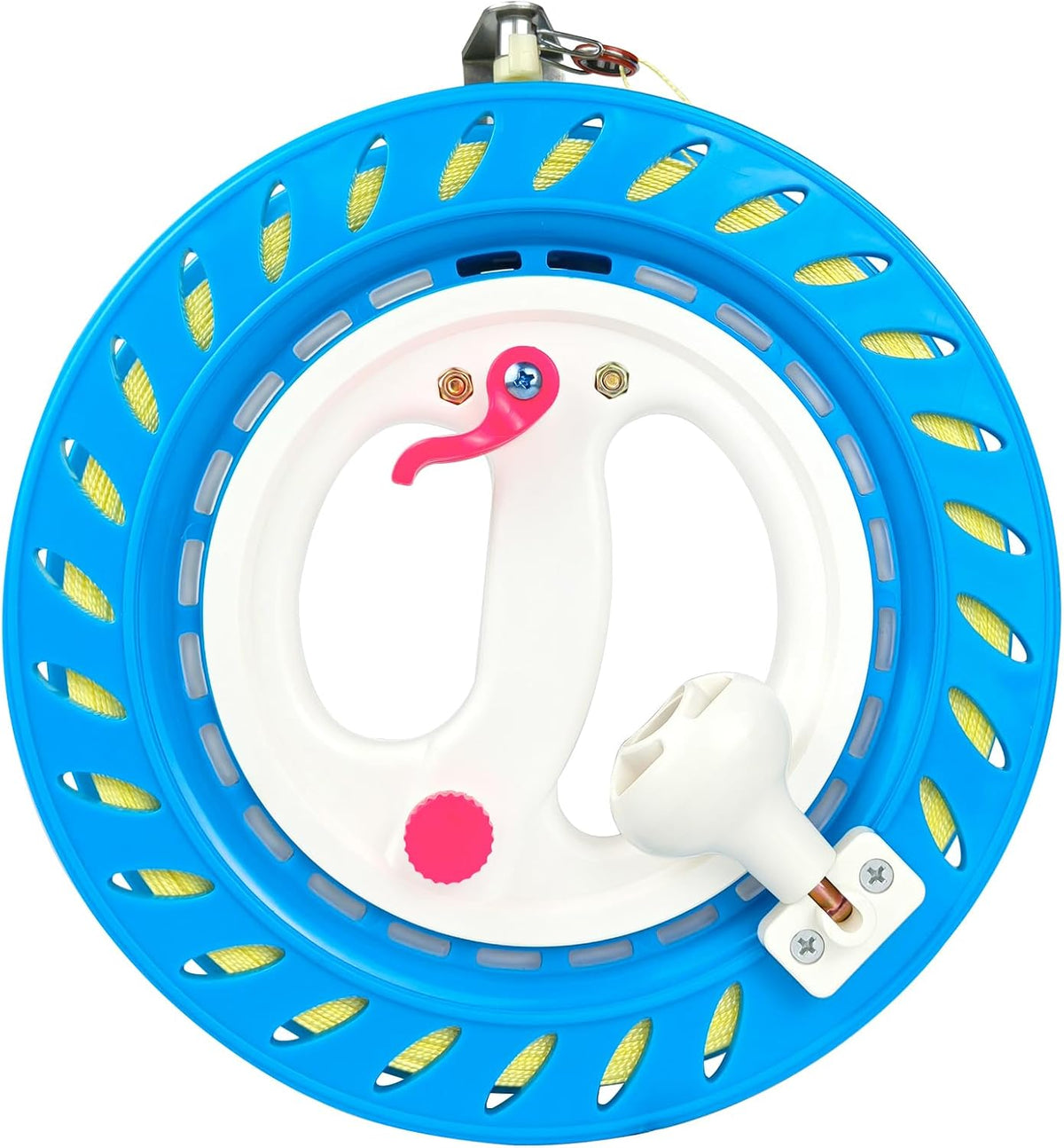 7.2in Kite Reels for Teens - Blue Kite Reel with Brake / 9 inch