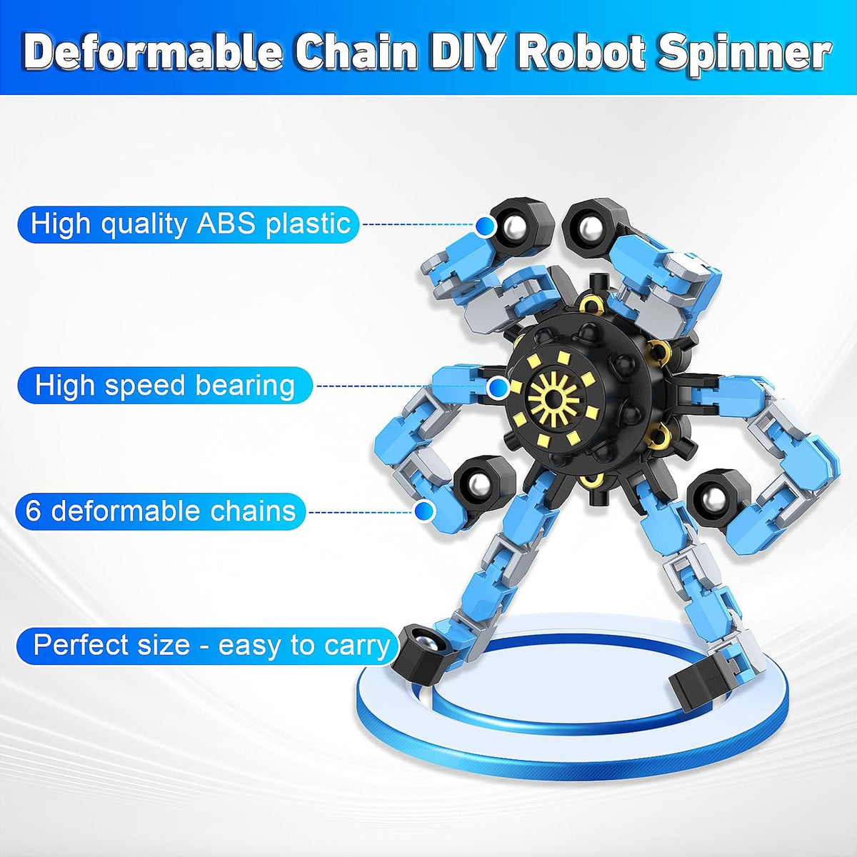 Transformable Fidget Spinners - 30pc - image 4
