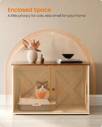 Feandrea Cat Litter Box Enclosure, End Table - image 4