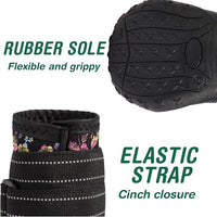 Dog Shoes for Medium Dogs, Large Dog Boots for Winter Snow, Hot Pavement, Dog Booties & Paw Protectors Size 3