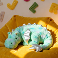 ARELUX Large 36in Cute Dragon Stuffed Animals Plush Toy Soft Matcha - Colorful Green / 36inch - image 3