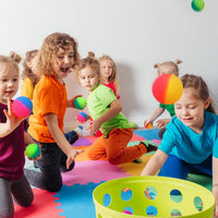 Jenaai 50 pack 45 mm two-color rubber bouncy balls - view 21