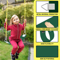 Aobote swing seat replacement 2-pack with soft EVA seats and 66-inch chains - view 20