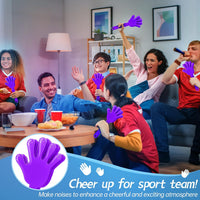 24 royal blue plastic hand clapper noisemakers, 7.5 inches long - view 36
