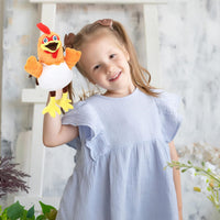 Easfan 12.5 inch plush puppy hand puppet with movable mouth and soft fur - view 18