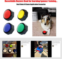 Recordable Buttons, Dog Buttons for Communication - 4 Color / 4 - image 3