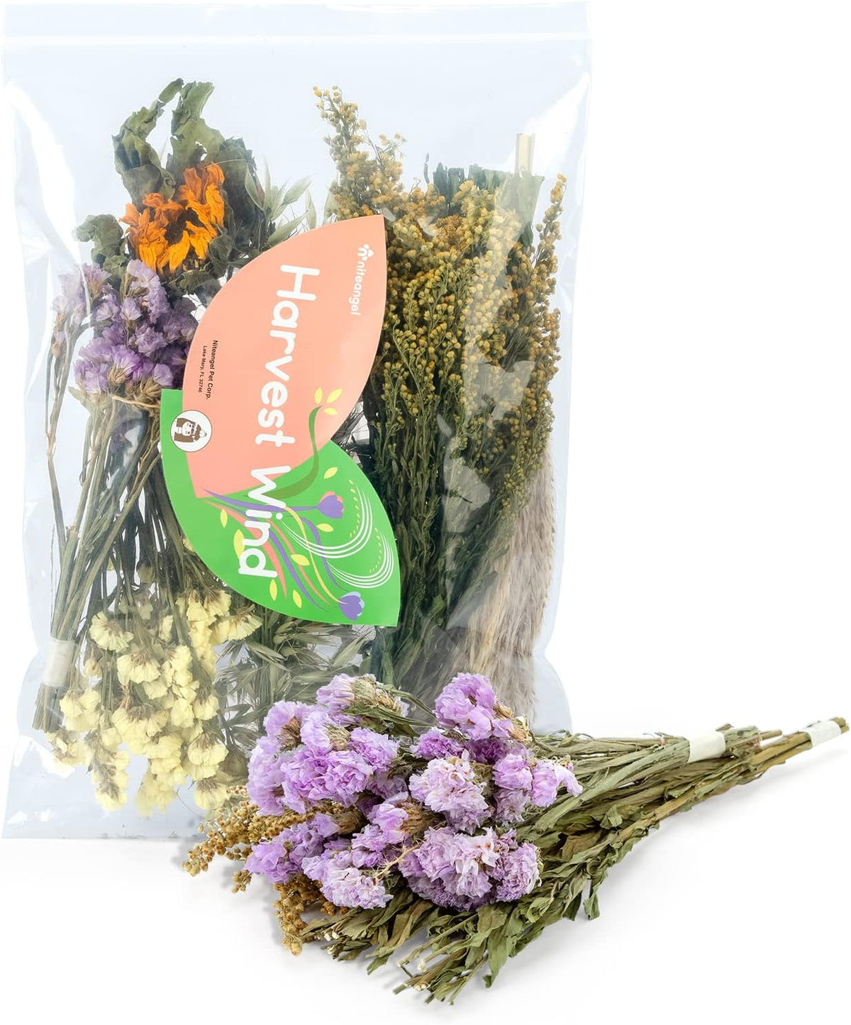 Niteangel Natural & Soft Hamster Bedding Mate: Air-Dried Flowers - Flower Version